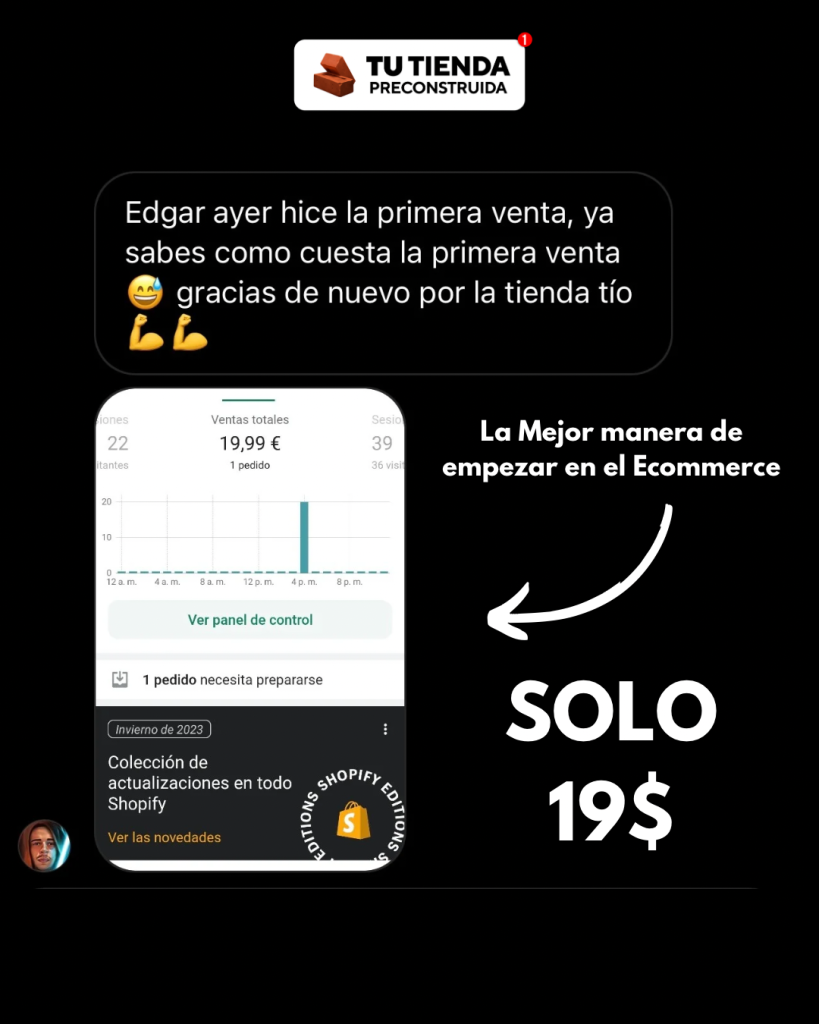 Montar un E-Commerce y triunfar es posible con tutiendapreconstruida