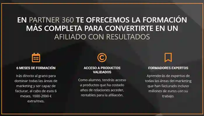 Partner 360 te da retorno en menos de 6 meses